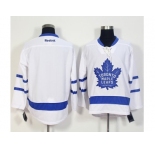 Men's Toronto Maple Leafs Blank White New Stitched NHL Jersey
