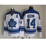 NHL Toronto Maple Leafs #14 Dave Keon white Throwback Stitched jerseys