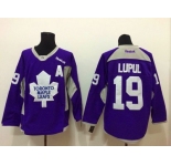nhl jerseys toronto maple leafs #19 lupul purple