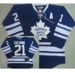 nhl jerseys toronto maple leafs #21 salming blue