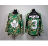 nhl jerseys toronto maple leafs #3 phaneuf patch camo[patch C]