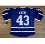 nhl jerseys toronto maple leafs #43 kadri blue