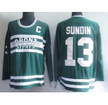 nhl pittaburgh toronto maple leafs #13 sundin green(ccm)