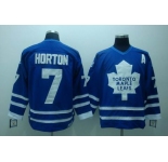 nhl toronto maple leafs #7  horton  blue(A)ccm