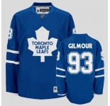 nhl toronto maple leafs #93 Gilmour  blue