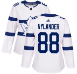 Toronto Maple Leafs #88 William Nylander White Authentic 2018 Stadium Series Women's Stitched Hockey Jersey