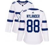 Toronto Maple Leafs #88 William Nylander White Authentic 2018 Stadium Series Women's Stitched Hockey Jersey