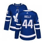 Women Adidas Toronto Maple Leafs #44 Morgan Rielly Authentic Royal Blue Home NHL Jersey