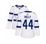 Women Adidas Toronto Maple Leafs #44 Morgan Rielly White Authentic 2018 Stadium Series Stitched NHL Jersey