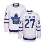 Women Reebok Toronto Maple Leafs #27 Darryl Sittler Authentic White Away NHL Jersey