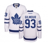Women Reebok Toronto Maple Leafs #93 Doug Gilmour Authentic White Away NHL Jersey