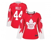 Women's Toronto Maple Leafs #44 Morgan Rielly Red Alternate Stitched NHL Jersey