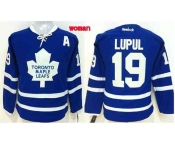 women nhl jerseys toronto maple leafs #19 lupul blue[patch A]