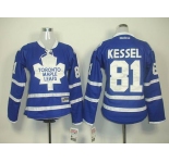 women nhl jerseys toronto maple leafs #81 kessel blue