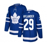 Youth Adidas Toronto Maple Leafs #29 William Nylander Authentic Royal Blue Home NHL Jersey