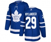 Youth Adidas Toronto Maple Leafs #29 William Nylander Authentic Royal Blue Home NHL Jersey