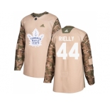Youth Adidas Toronto Maple Leafs #44 Morgan Rielly Camo Authentic 2017 Veterans Day Stitched NHL Jersey