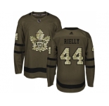 Youth Adidas Toronto Maple Leafs #44 Morgan Rielly Green Salute to Service Stitched NHL Jersey