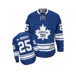 Youth Reebok Toronto Maple Leafs #25 James Van Riemsdyk Authentic Royal Blue New Third NHL Jersey