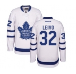 Youth Reebok Toronto Maple Leafs #32 Josh Leivo Authentic White Away NHL Jersey