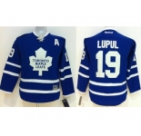 Youth Toronto Maple Leafs #19 Joffrey Lupul Blue Home Stitched NHL Jersey