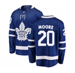 Youth Toronto Maple Leafs #20 Dominic Moore Fanatics Branded Royal Blue Home Breakaway NHL Jersey