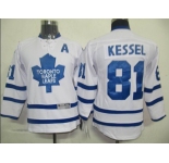 youth nhl jerseys pittaburgh toronto maple leafs #81 kessel white(A)