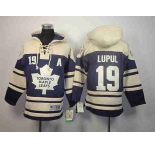 youth nhl jerseys toronto maple leafs #19 lupul blue-cream[pullover hooded sweatshirt][patch A]