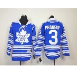 youth nhl jerseys toronto maple leafs #3 phaneuf blue[2014 winter classic patch C]