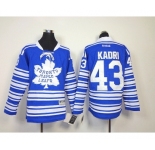 youth nhl jerseys toronto maple leafs #43 kadri blue[2014 winter classic]