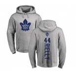 NHL Adidas Toronto Maple Leafs #44 Morgan Rielly Ash Backer Pullover Hoodie