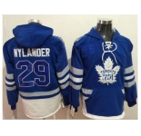 Toronto Maple Leafs #29 William Nylander Blue Name & Number Pullover NHL Hoodie