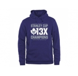 Toronto Maple Leafs Royal Rinkside Victor Pullover Hoodie