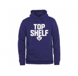 Toronto Maple Leafs Royal Top Shelf Pullover Hoodie