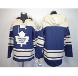 nhl jerseys toronto maple leafs blank blue-cream[pullover hooded sweatshirt]