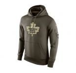 nhl jerseys toronto maple leafs nike green salute to service[pullover hooded sweatshirt]