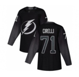 Men's Lightning #71 Anthony Cirelli Black Alternate Authentic Stitched Hockey Jersey