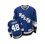 Men's Reebok Tampa Bay Lightning #48 Brett Howden Authentic Royal Blue Third NHL Jersey