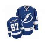 Men's Reebok Tampa Bay Lightning #67 Mitchell Stephens Authentic Royal Blue Home NHL Jersey