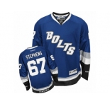 Men's Reebok Tampa Bay Lightning #67 Mitchell Stephens Authentic Royal Blue Third NHL Jersey