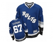 Men's Reebok Tampa Bay Lightning #67 Mitchell Stephens Authentic Royal Blue Third NHL Jersey