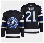 Men's Tampa Bay Lightning #21 Brayden Point Black 2024 Stadium Series Stitched Jersey