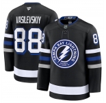Men's Tampa Bay Lightning #88 Andrei Vasilevskiy Black 2024-25 Alternate Stitched Hockey Jersey