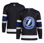 Men's Tampa Bay Lightning Blank Black 2024 Stadium Series Stitched Jersey