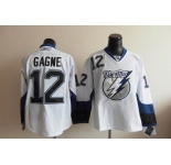 nhl jerseys tampa bay lightning #12 gagne white