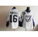 nhl jerseys tampa bay lightning #16 purcell white