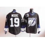 nhl jerseys tampa bay lightning #19 moore black