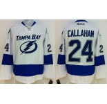 nhl jerseys tampa bay lightning #24 callahan white