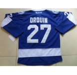 nhl jerseys tampa bay lightning #27 drouin blue