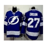 nhl jerseys tampa bay lightning #27 jonathan drouin blue